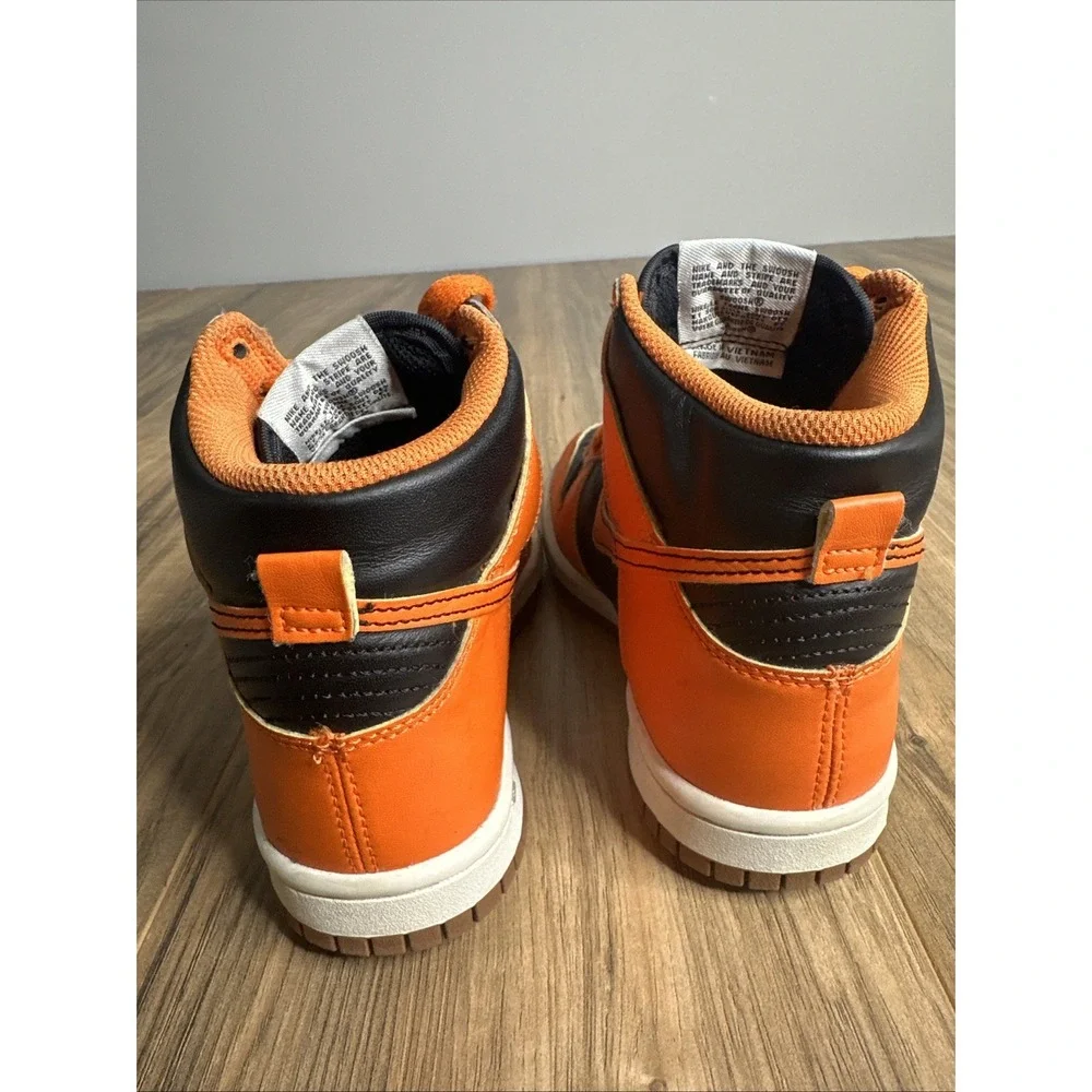 Nike Kids‎ Dunk High GS 'Halloween Pumpkin' Size 4Y DB2179 004